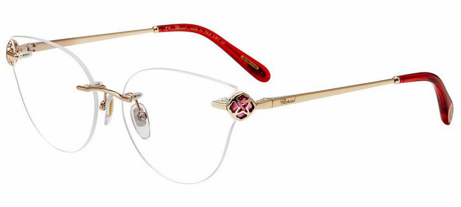 Chopard Sunglasses with Rose Lenses and Silver Frame Kits.ca -- Chopard SCHG90 main image 2
