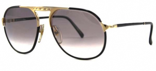 CHRISTIAN DIOR ブラウン サングラス Christian Dior 2504 Aviator Certified Vintage Sunglasses
