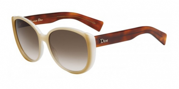 Vintage Christian Dior Summerset1 T6RQ8 Cat Eye Sunglasses Black Havana Gradient Christian Dior Summerset 1 Sunglasses main image 3