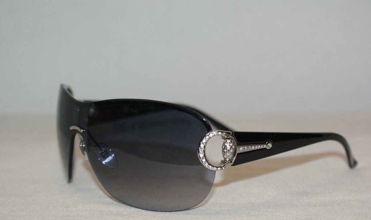 GUCCI 2875/S women’s sunglasses Amazon.com: Gucci GG1425S Black/Grey 53/21/145 women  main image 4