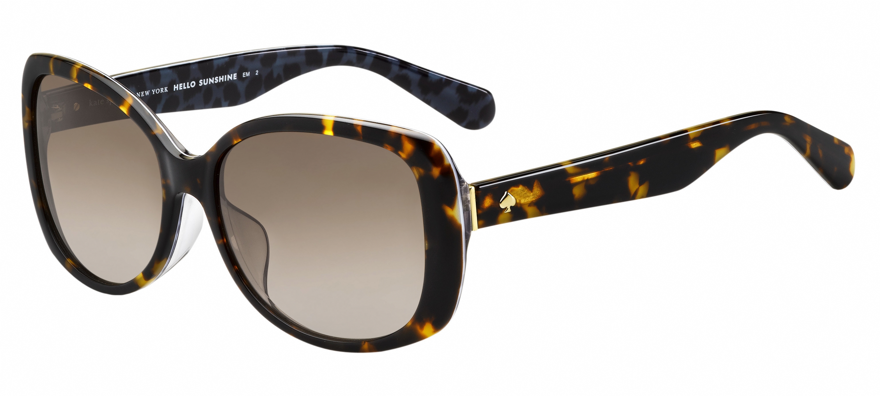 NEW Kate Spade Hello Sunshine Animal Print Sunglasses KATE SPADE NEW YORK black sunglasses with animal... | Depop main image 3