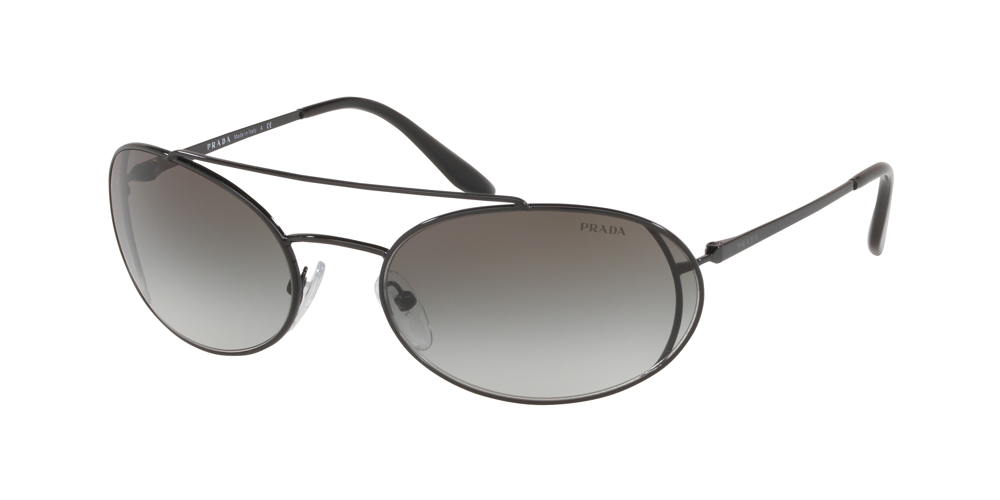 New Prada Sunglasses SPR66V Prada SPR 66V 1BC-456 Oval Sunglasses PR 66VS and 50 similar  main image 4