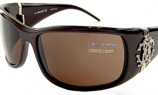 Roberto Cavalli Cerbero Brown Sunglasses Sunglasses Roberto Cavalli Brown in Plastic - 62499196 main image 4