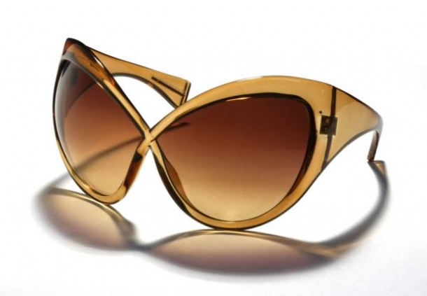 Tom Ford Brown Daphne Sunglasses Tom Ford DAPHNE TF0219 Sunglasses 50F Br - Elite Eyewear Studio main image 4