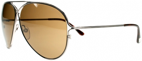 サングラス トムフォード TF142 PETER 10J TF0142 Tom Ford TF 142 Peter 59mm Aviator Pilot Oversized Men's
