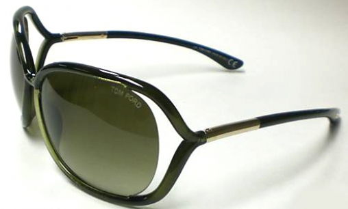 TOM FORD Raquel Sunglasses TF76 Dark Brown 132438 | FASHIONPHILE