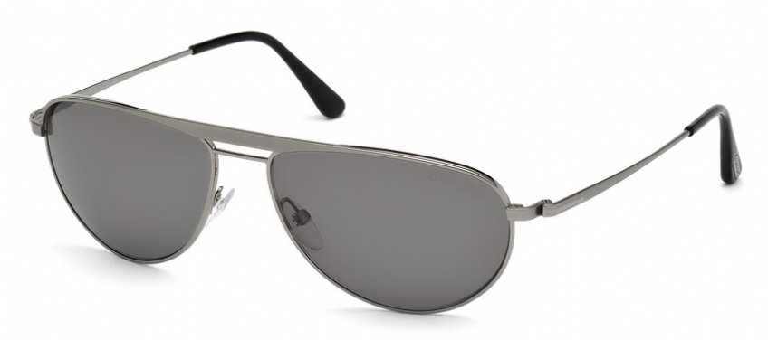 TOMFORDサングラスTF207 Tom Ford William 207 09J Gunmetal Gray / Brown Aviator