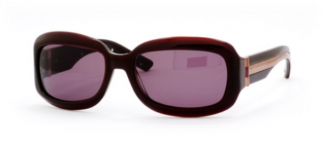 Yves Saint Laurent ブラウン Yves Saint Laurent カサンドラロゴ型押し 三角プレート マルチ
