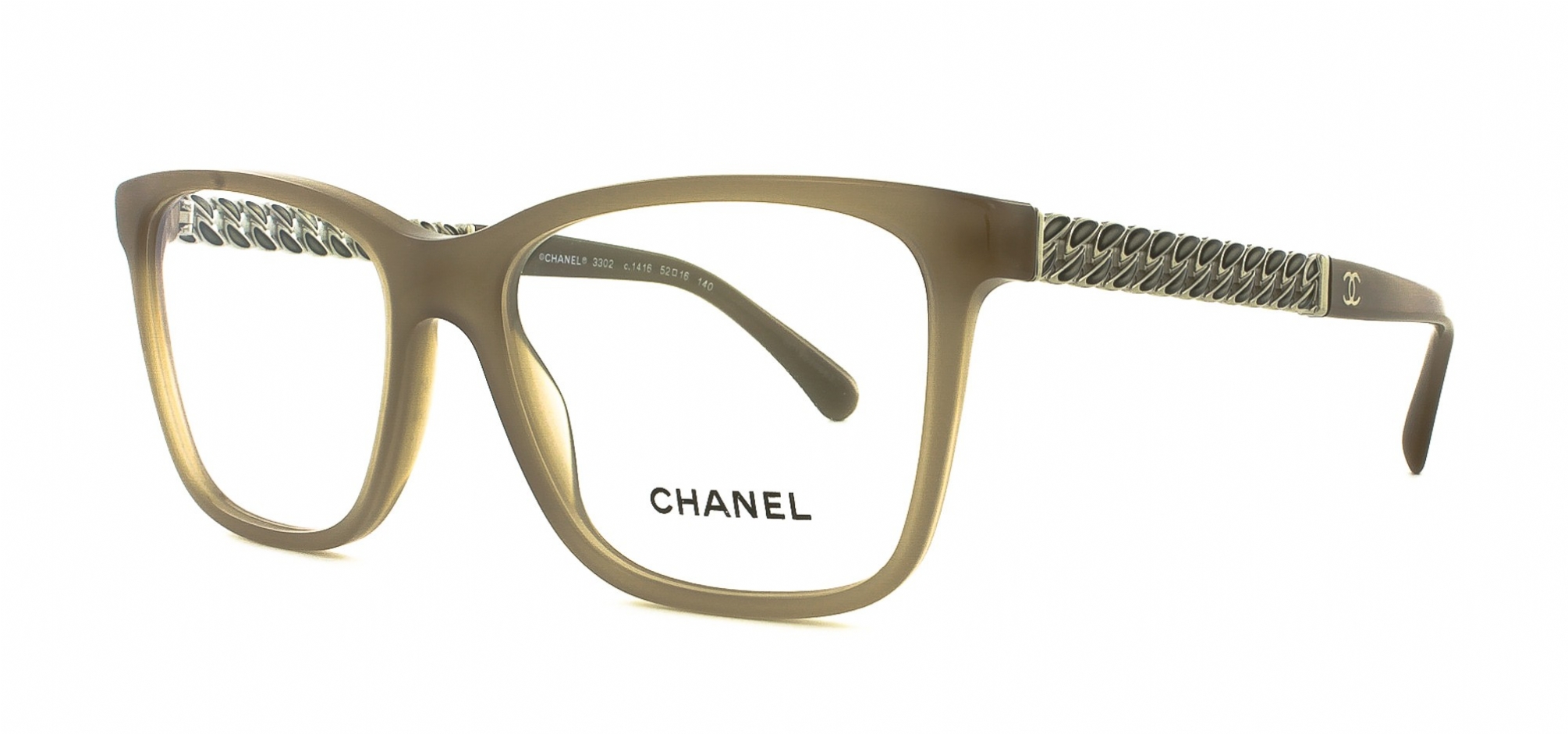 Chanel Sunglasses 5285 c.714/S5 Tortoise Gold Frames w Brown