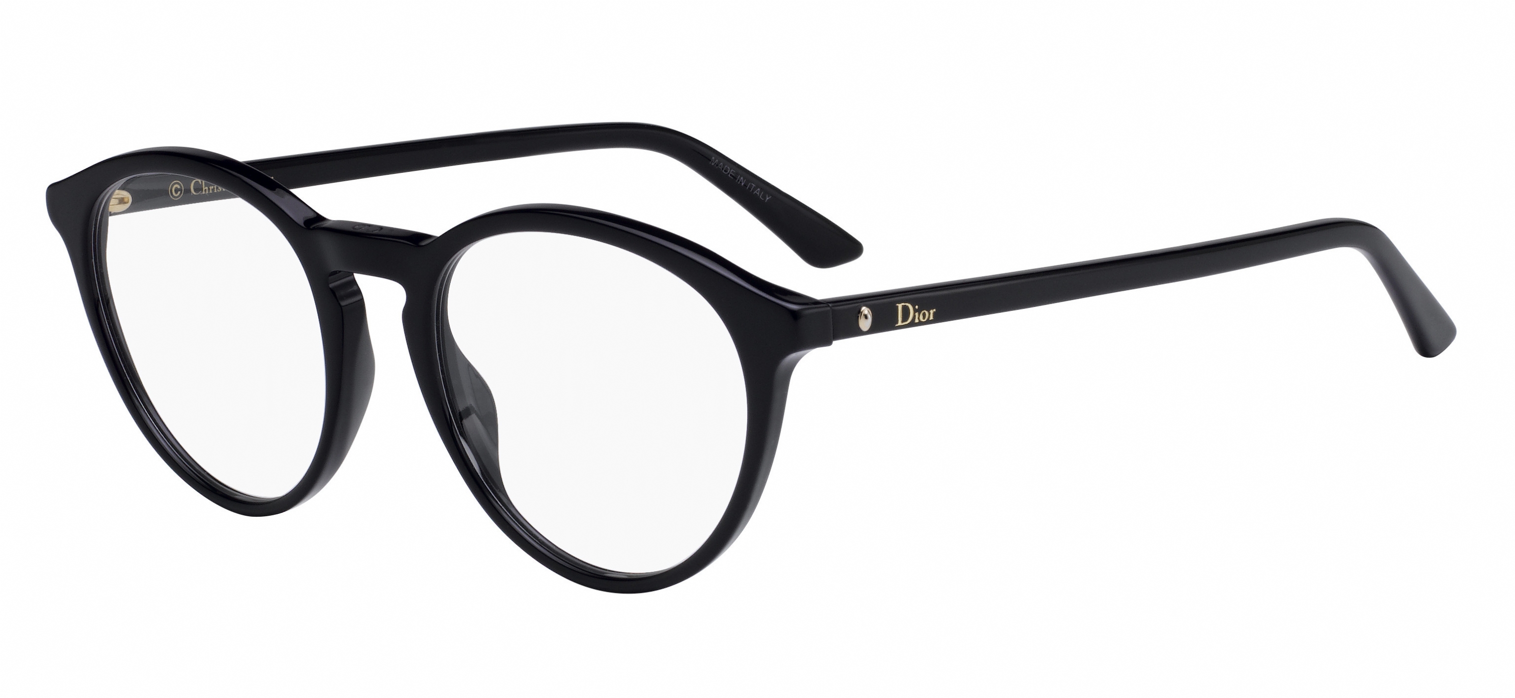 メガネ Dior Glasses Frame MONTAIGNE53 SX7 Light Tortoiseshell CHRISTIAN DIOR MONTAIGNE SX7 Italy Brown Tortoise Eyeglasses