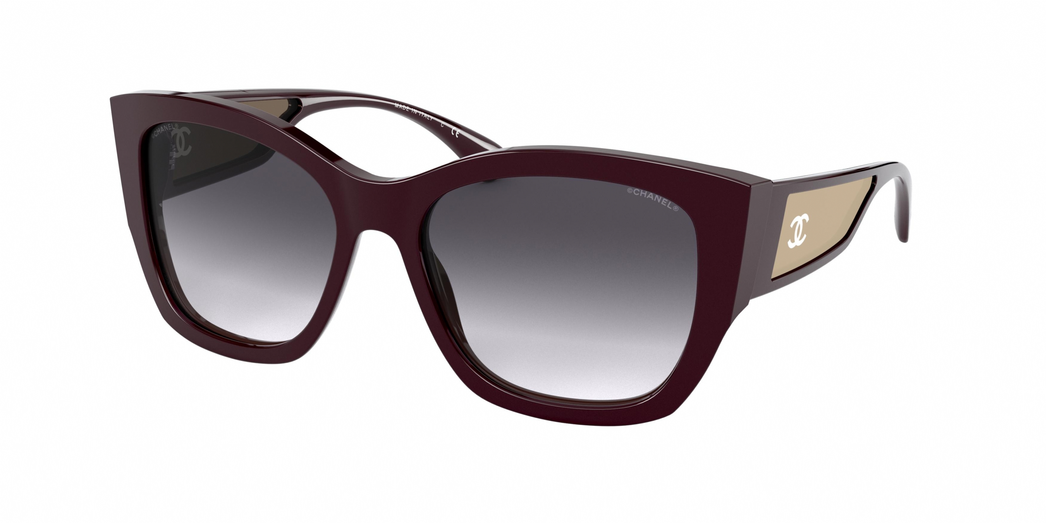 CHANEL 5429 Polarized Sunglasses Chanel Acetate Polarized Butterfly Signature CC Sunglasses  main image 4