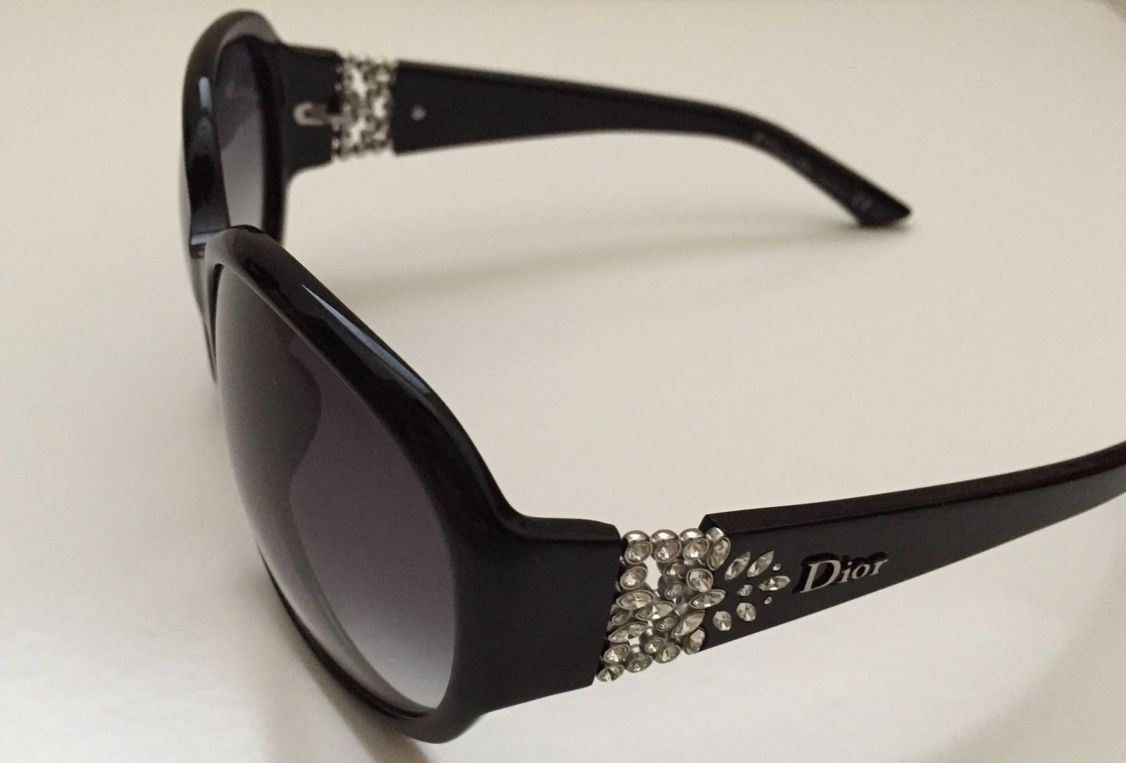 DIOR DELICACY crystal sunglass DiorTag SU Crystal-Tone Rectangular Sunglasses | DIOR main image 4