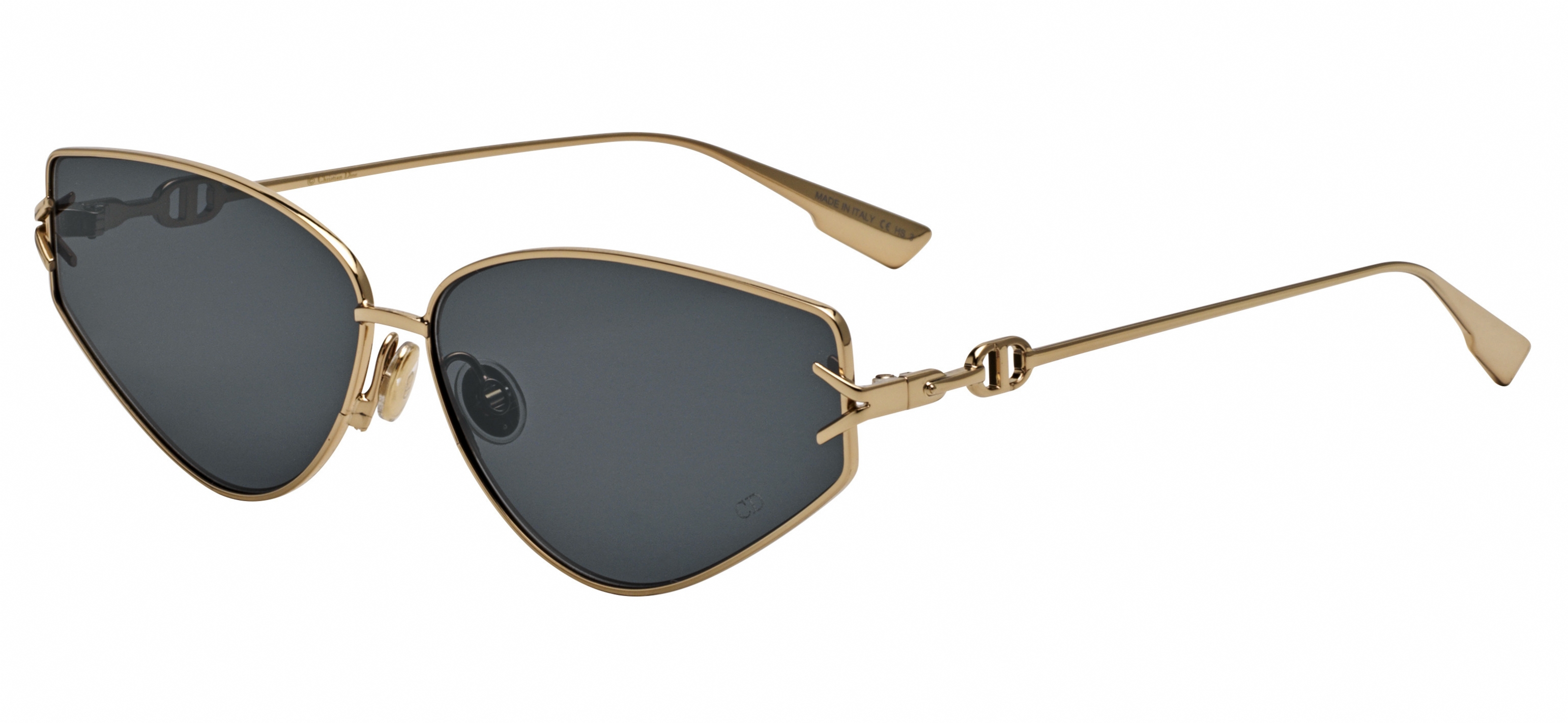 Dior Diorgipsy2 Sunglasses DIOR - DIOR GIPSY 2 SUNGLASSES IN GOLD GREY - NEW IN BOX  main image 3