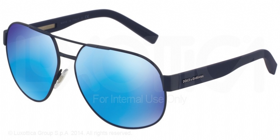 Dolce & Gabbana DG 2147 12766G Grey Rubber Dolce Gabbana 2147 Sunglasses main image 2