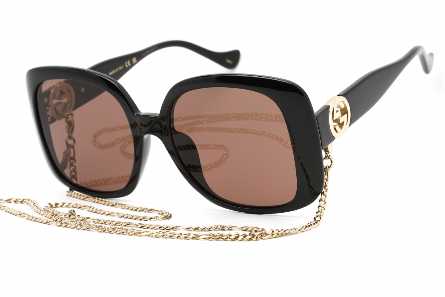 Gucci GG1029SA 1029SA 003 Havana Burgundy Brown Sunglasses 1029 Gucci Sunglasses GG1779S 003 Shiny Solid Burgundy - eye-oo.com main image 3