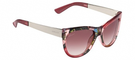 Gucci Sunglasses GG3739/S 2F616 Buy Gucci Women Printed Oval Sunglasses GG 3739/S 2F616  main image 2