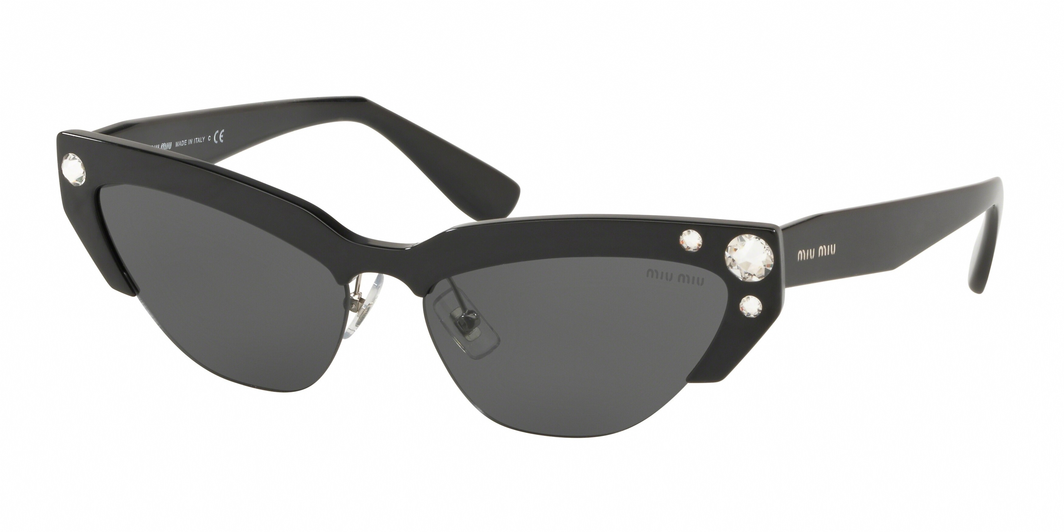 MIU MIU
Miu Miu MU 04US 1AB0A0 Cat Eye Sunglasses Miu Miu Violet Cat Eye Ladies Sunglasses 0MU 04US 1AB0A0 59  main image 4