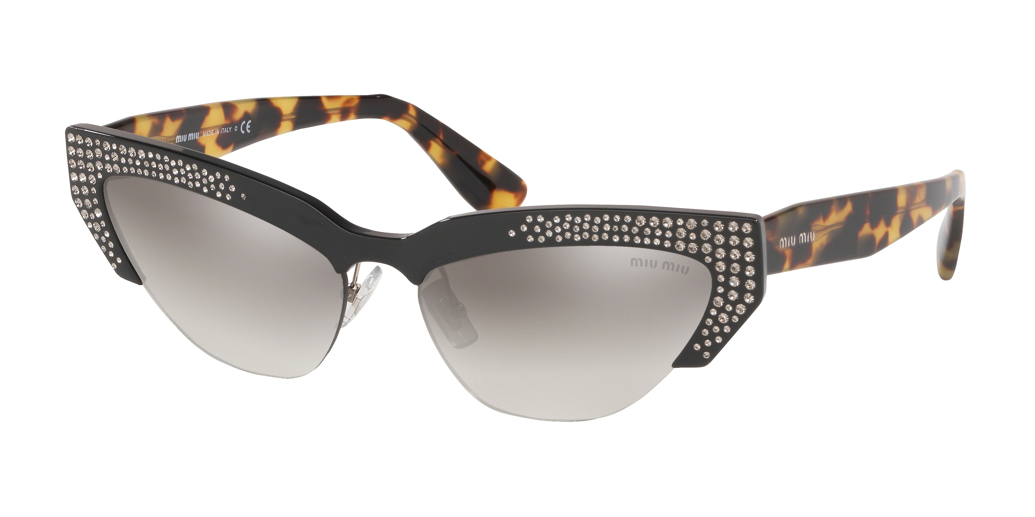 MIU MIU
Miu Miu MU 04US 1AB0A0 Cat Eye Sunglasses Miu Miu Violet Cat Eye Ladies Sunglasses 0MU 04US 1AB0A0 59  main image 2