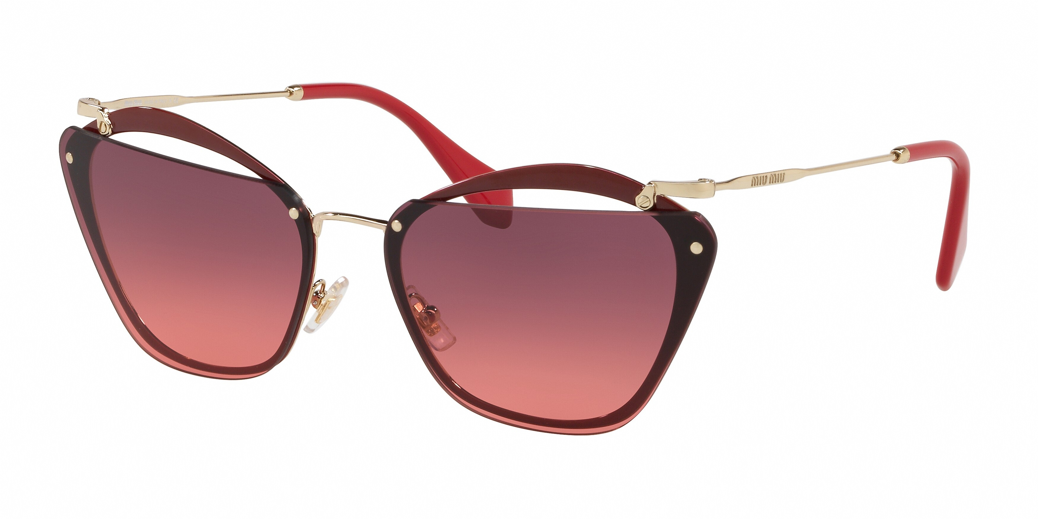 Miu Miu 54TS Amazon.com: Miu Miu MU54TS Sunglasses Black w/Emerald  main image 2