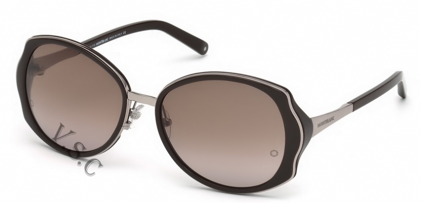 サングラス Montblanc Sunglasses MB416S 01B Oversized Soltex Mont Blanc MB0041S Sunglasses | FREE Shipping - Go-Optic.com