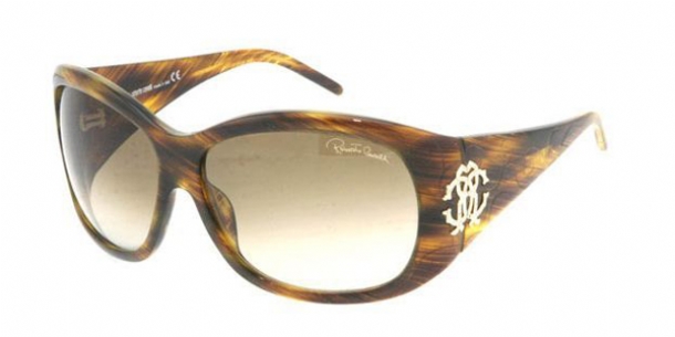 Roberto Cavalli Calcendonio 466S Sunglasses Roberto Cavalli Sunglasses Calcedonio 466S Tortoise 52E Size  main image 4