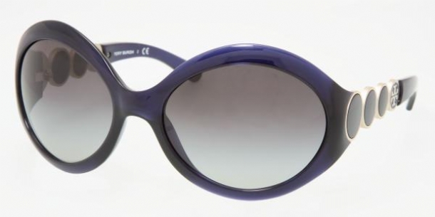 Tory Burch Black Acetate Sunglasses with Gradient Lenses, TY 9002 Tory Burch TY7228U Sunglasses | LensCrafters main image 4