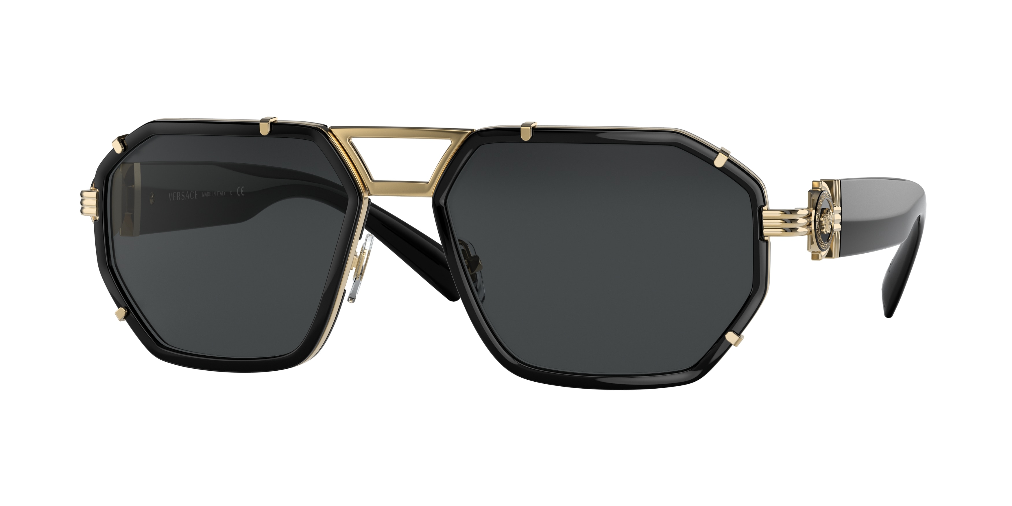 サングラス VERSACE Versace - 2282 SOLE - 10028Z (2282 SOLE 10028Z) Versace 2282 1002/87 Sunglasses - US
