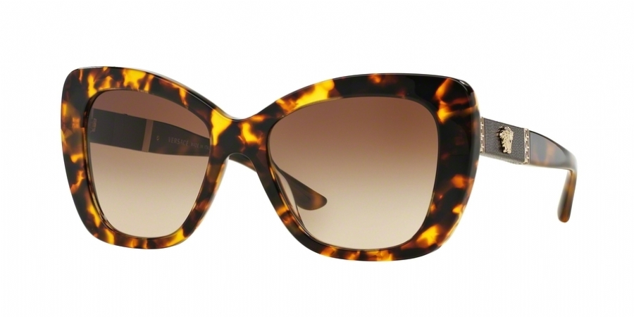 Versace sunglasses Havana brown gradient model 
4305-Q Versace VE4305Q VE/4305/Q 5148/13 Havana/Brown/Gold  main image 2